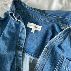 Denim Forum Oversized Denim Shirt